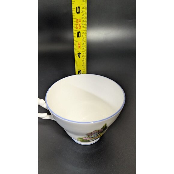 Allyn Nelson Fine Bone China Cottage Teacup Floral Cottage England Vintage - Picture 2 of 10